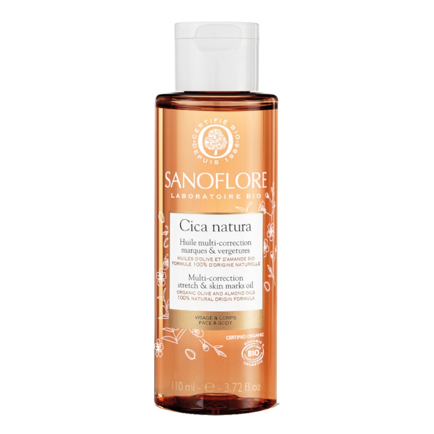 Sanoflore Cica Natura Huile Multi Correction 110 ml