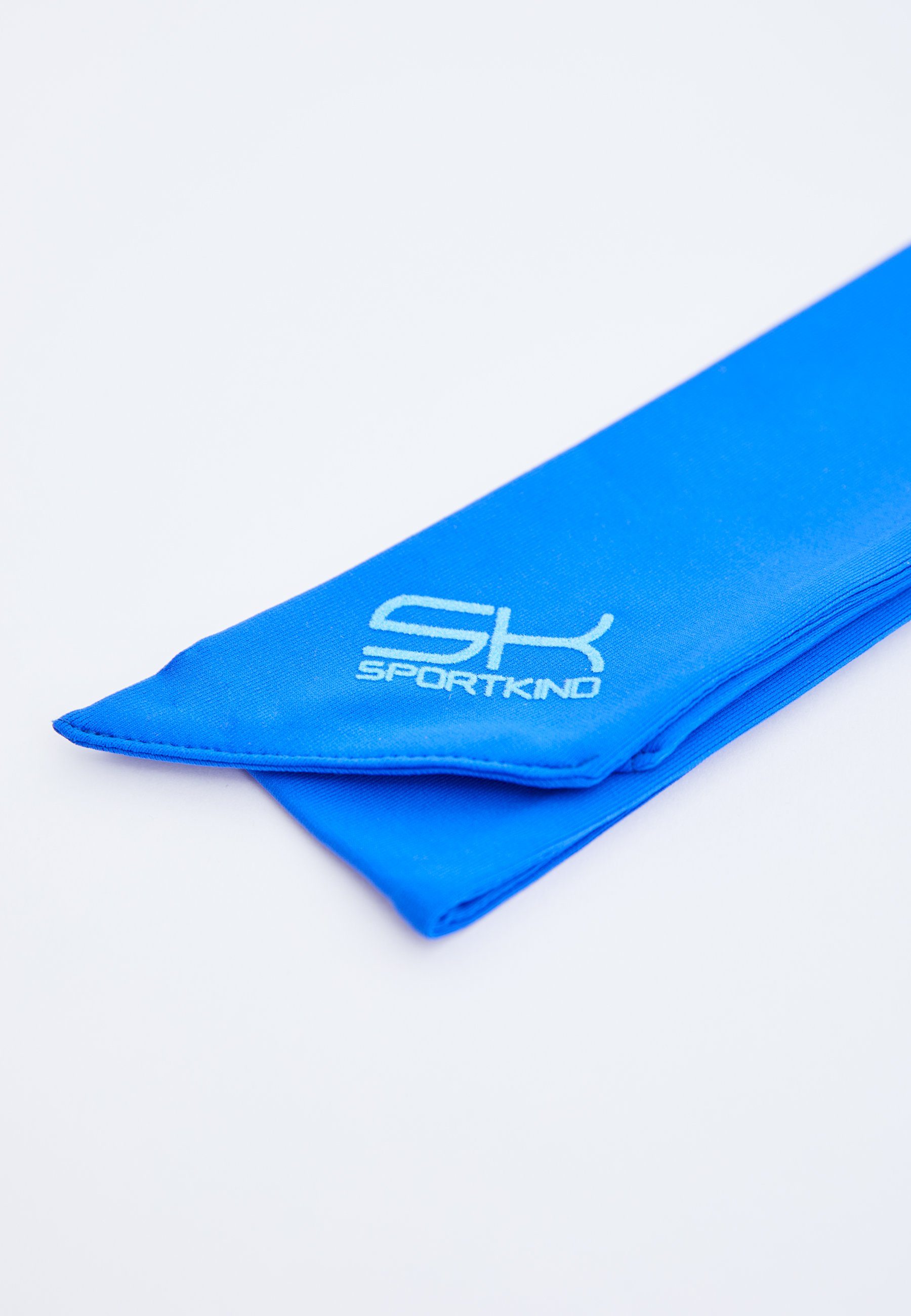 SPORTKIND Schweißband Tennis Stirnband Schweißband, unisex Kinder & Erwachsene, kobaltblau