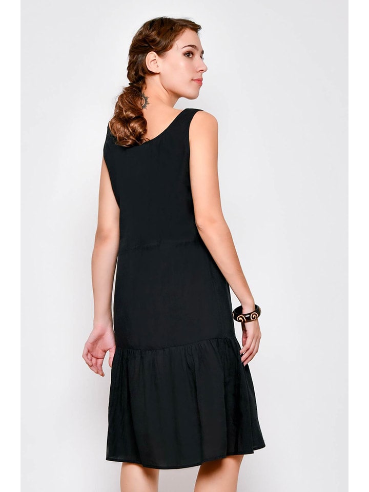 H.H.G. Kleid in Schwarz günstig kaufen
