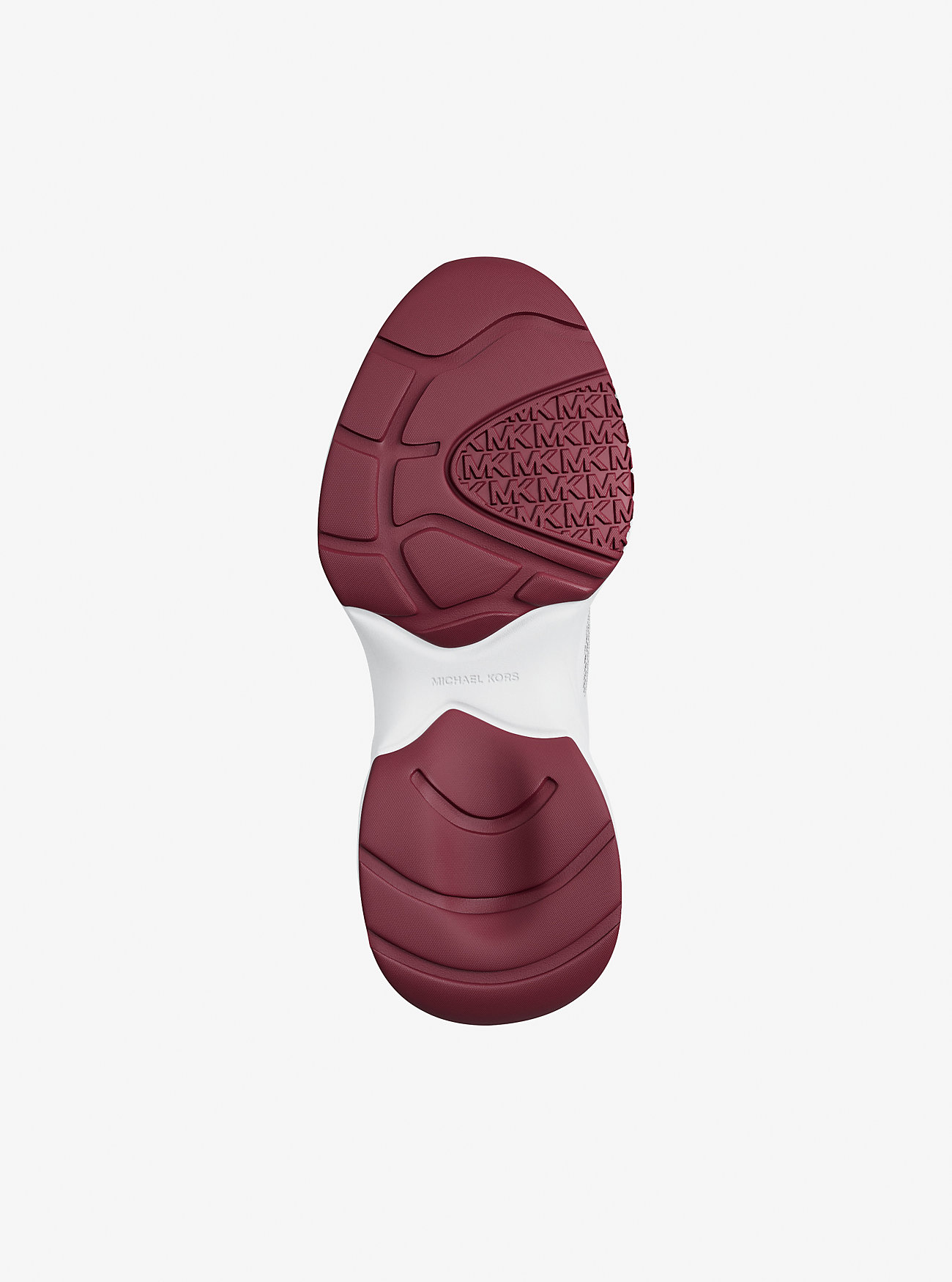 Zuma Leather and Mesh Trainer - MULBERRY
