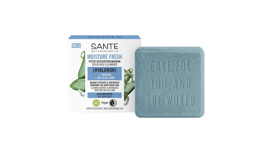 SANTE Moist Fresh Feste Gesichtsreinigung 60 g