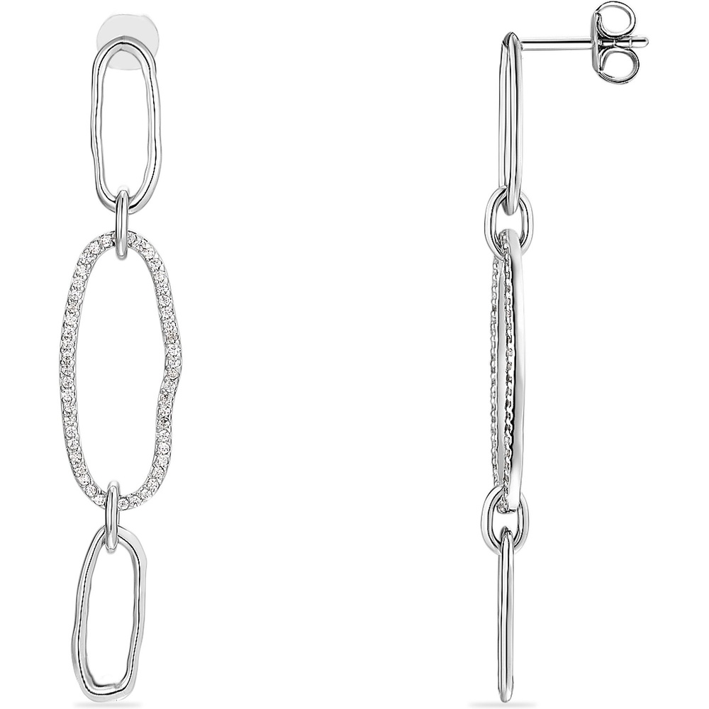 FAVS Boucles d'oreilles 925 Argent Boucles d'oreilles