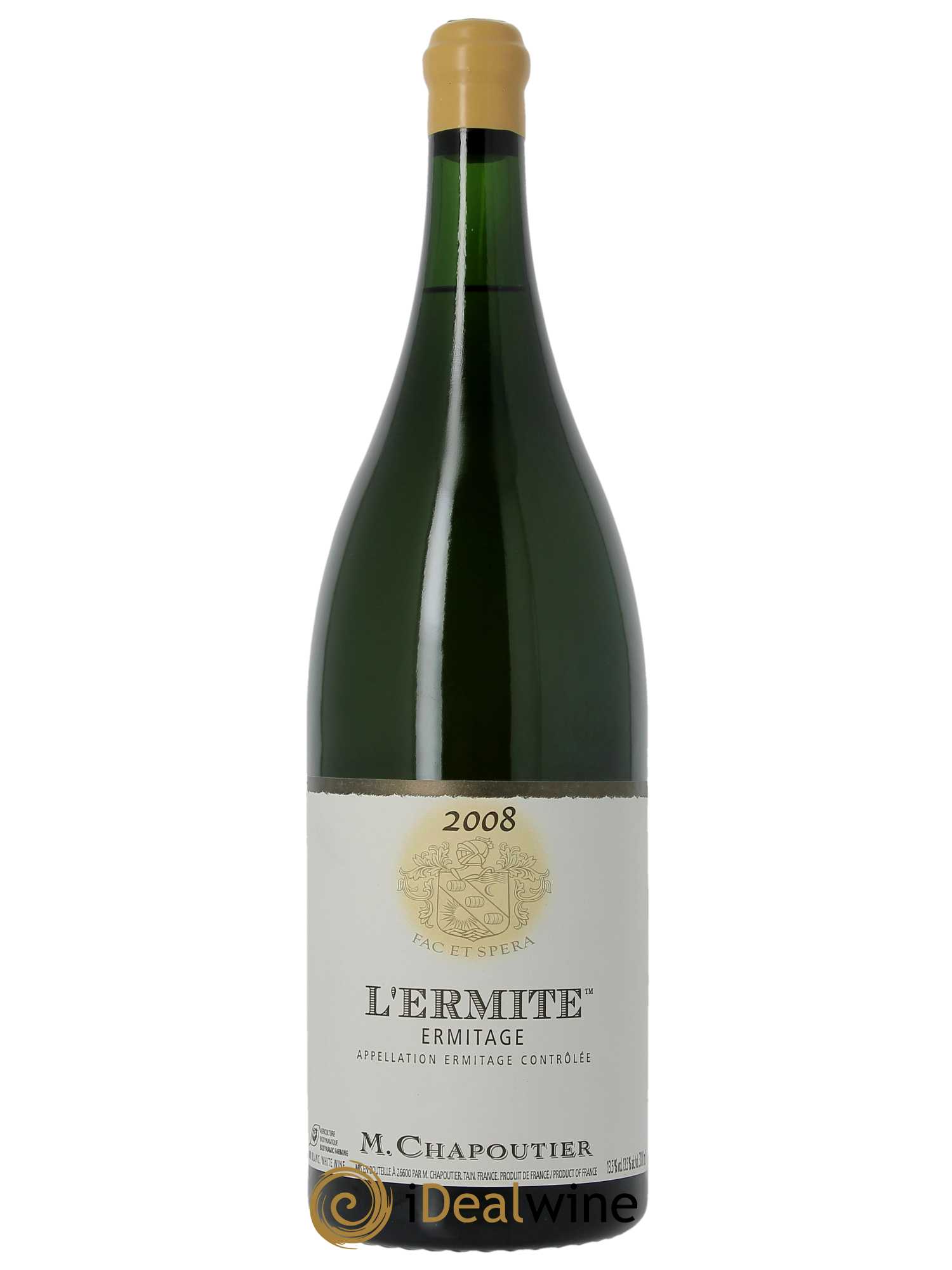 Hermitage Ermitage l'Ermite Chapoutier  2008 - Lot de 1 Double-magnum