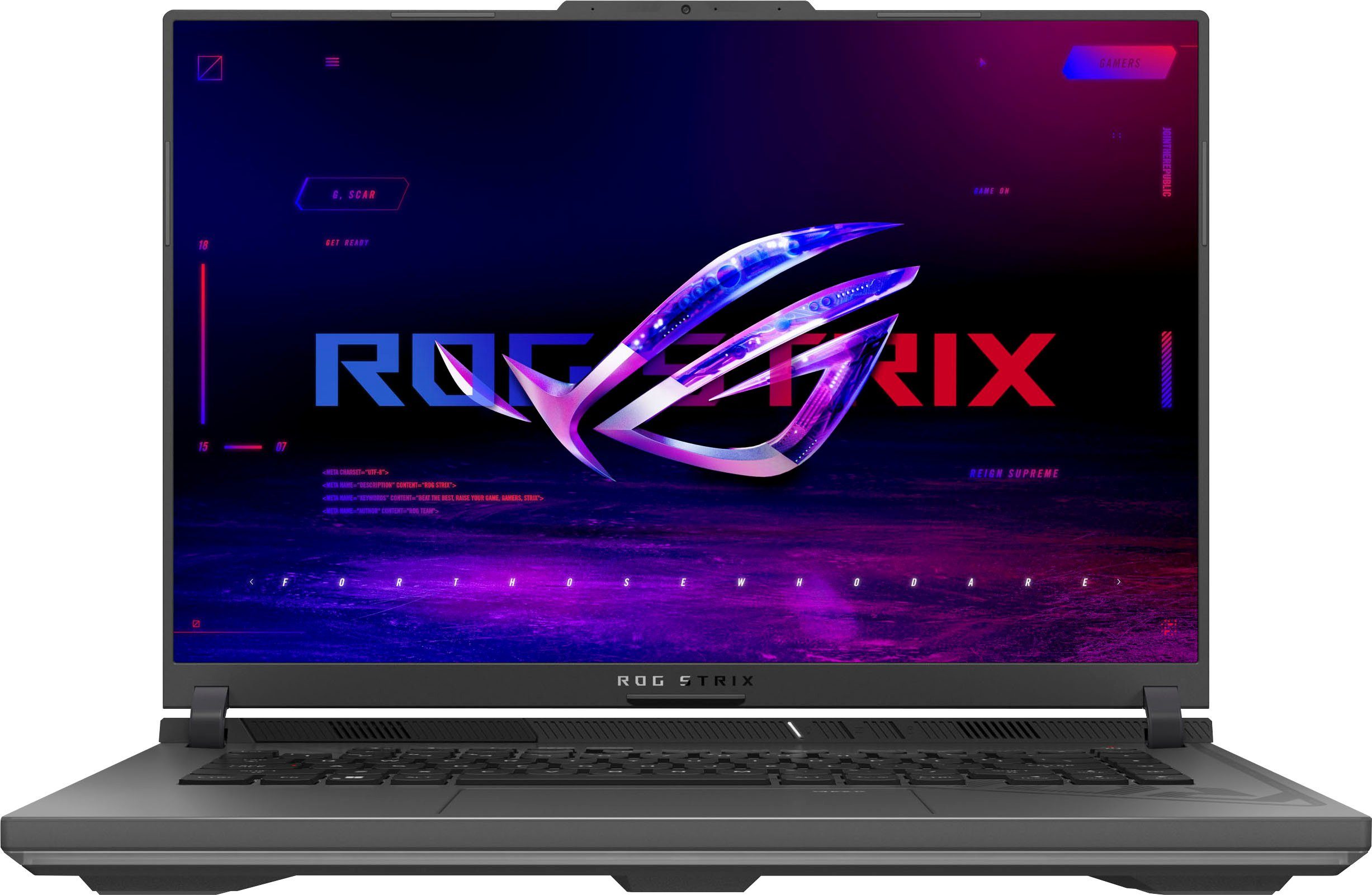 Asus ROG Strix G614JU-N3220W Gaming-Notebook (40,6 cm/16 Zoll, Intel Core i7 13650HX, GeForce RTX 4050, 1000 GB SSD)