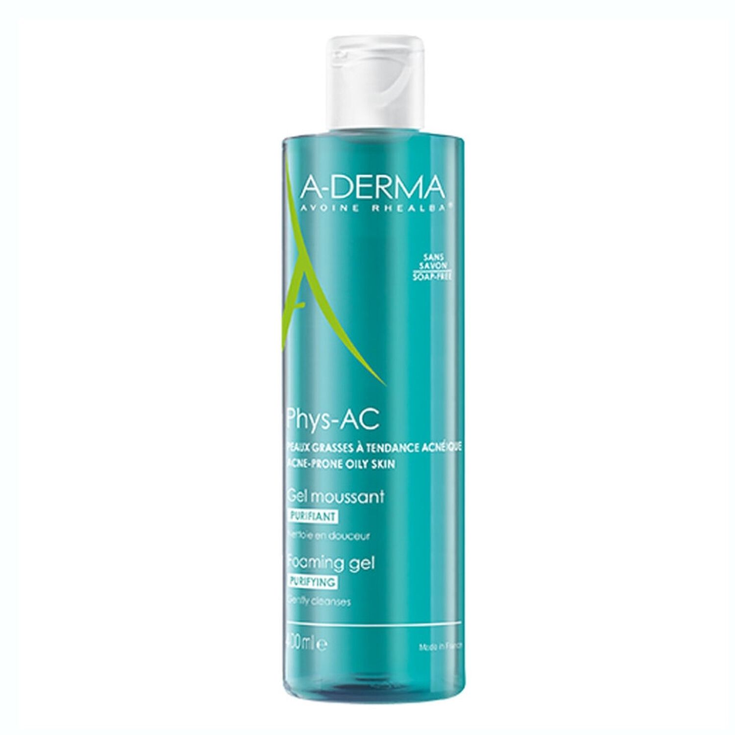 a-derma Phys-Ac Gel Moussant Purifiant