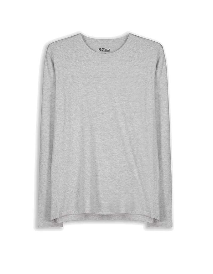 Langarmshirt - Rundhals-Ausschnitt