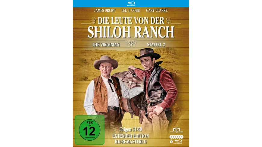 Die Leute von der Shiloh Ranch - Staffel 2 (HD-Remastered) (Fernsehjuwelen) [6 BRs]