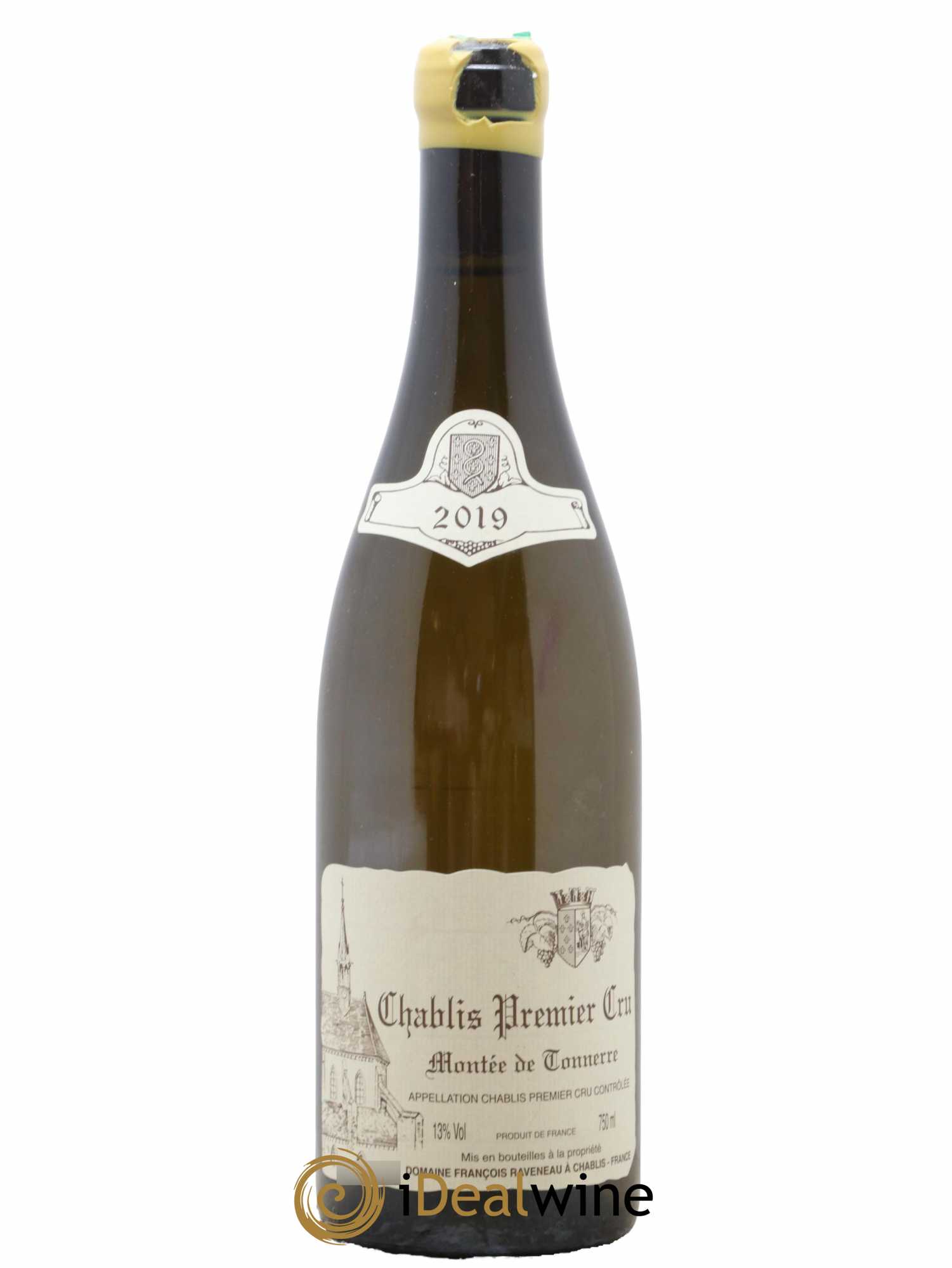 Chablis 1er Cru Montée de Tonnerre Raveneau (Domaine)  2019 - Lot de 1 Bouteille