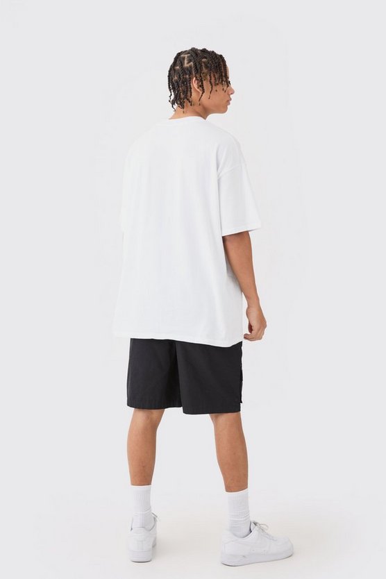Shorts mit Cargo-Taschen und abnehmbaren Taschen