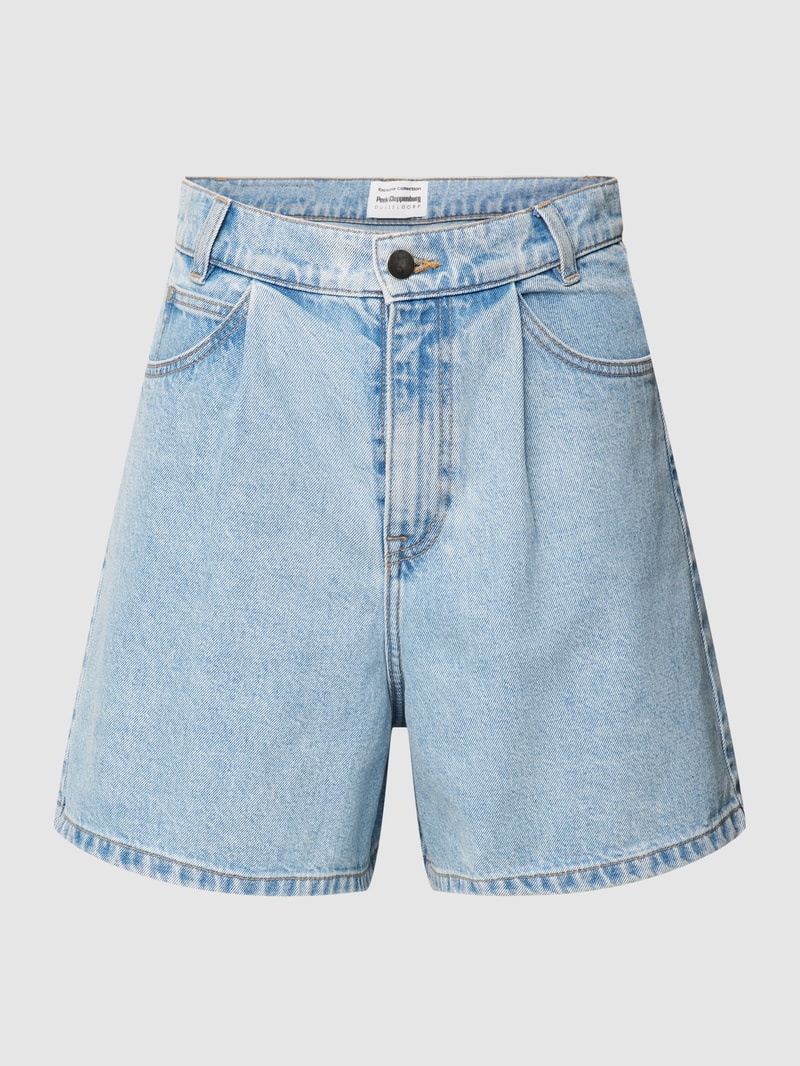 Jeansshorts mit Bundfalten - Get up the Movie x P&C in jeans