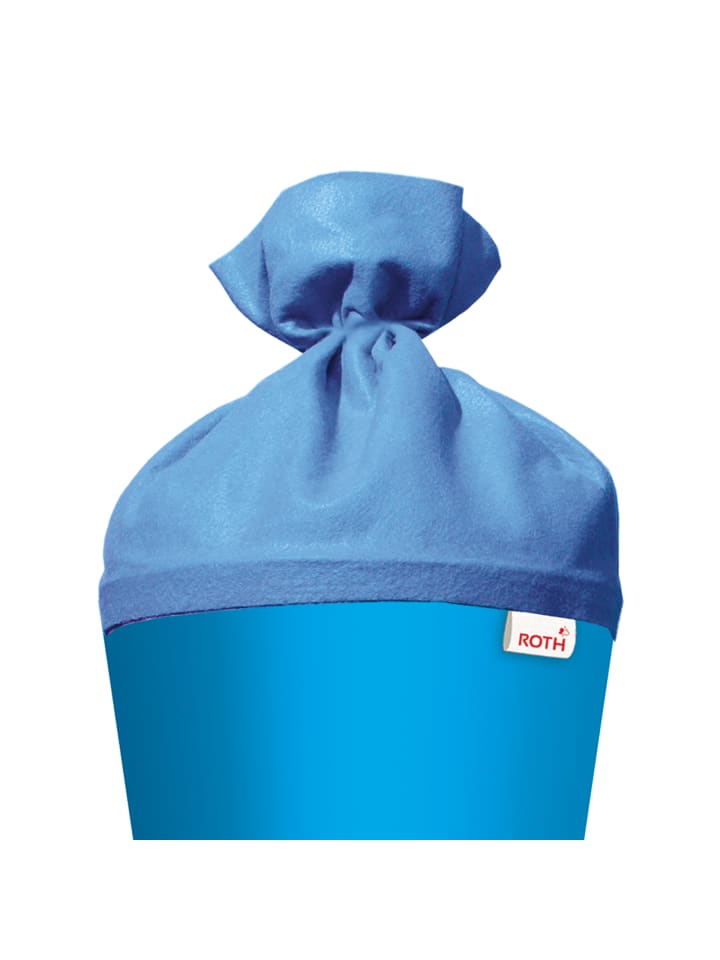 ROTH Bastel-Schultüte groß hellblau 70 cm, Filzverschluss blau in Hellblau günstig kaufen onesize