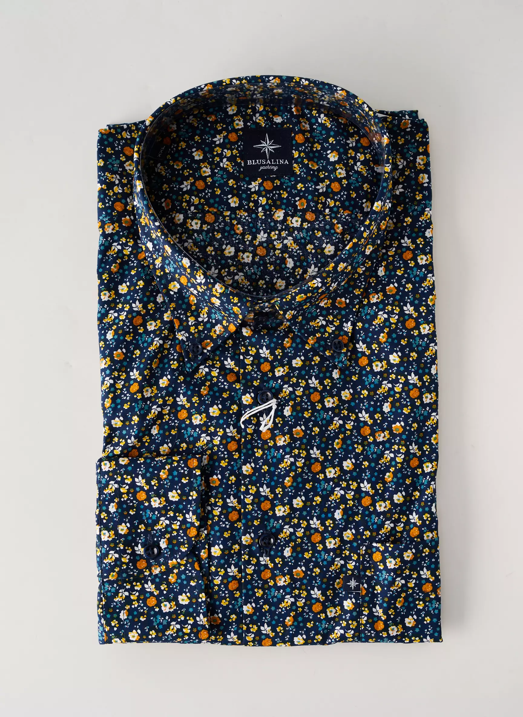 Blusalina Manches Longues Homme couleur bleu