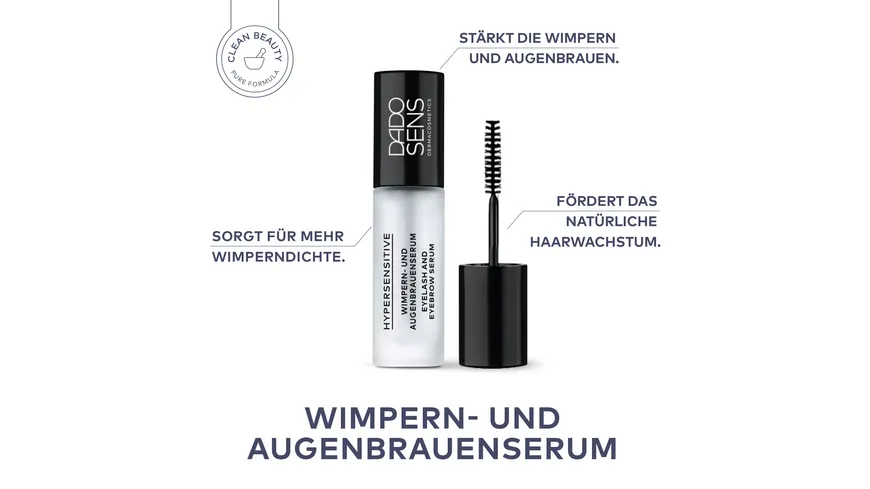 DADO SENS HYPERSENSITIVE Wimpern-und Augenbrauenserum - bei hypersensibler Augenpartie 4 ml