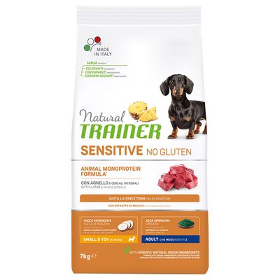 Natural Trainer Sensitive No Gluten Adult Small mit Lamm