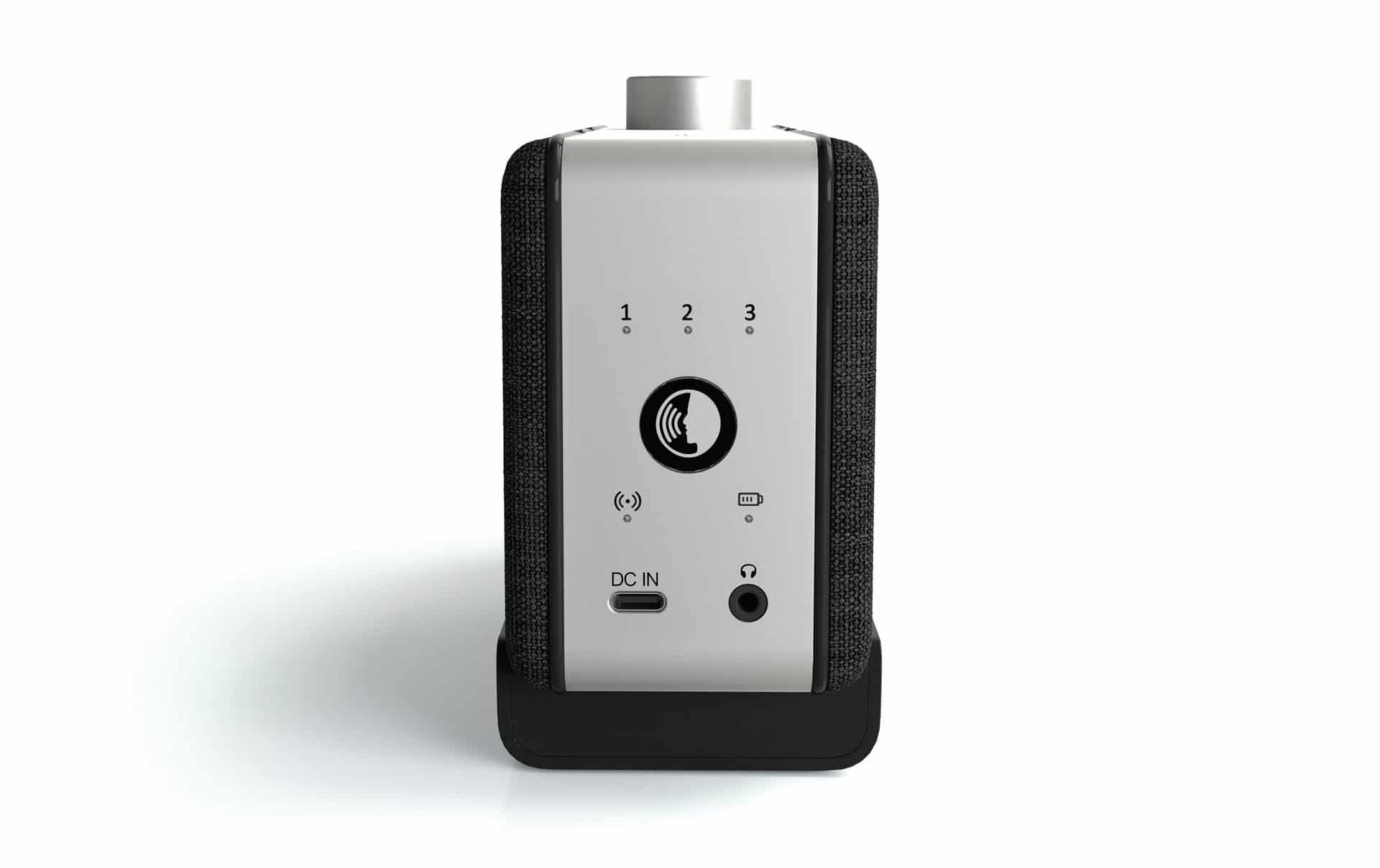 faller audio OSKAR Sprachverstärker, Hörverstärker für den Fernseher Wireless Lautsprecher