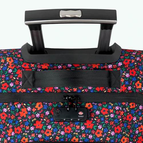 Maupiti small red 2-wheel soft suitcase