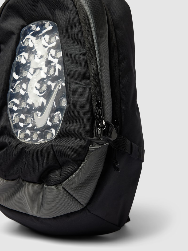 Rucksack mit Two-Tone-Machart in schwarz