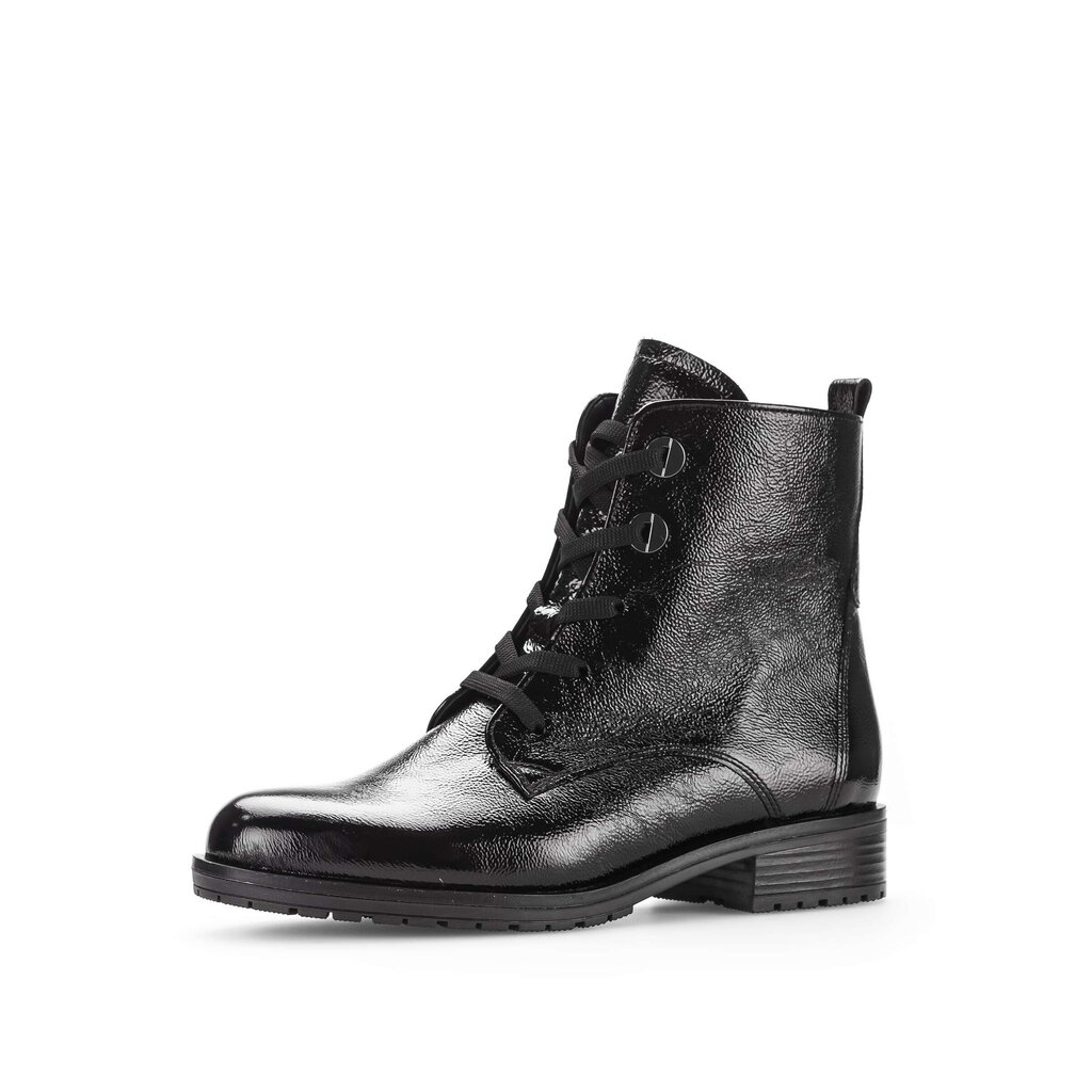Gabor comfort Schnürstiefelette schwarz