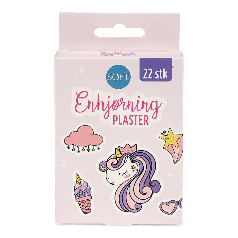 Soft Plaster 22 stk Unicorn