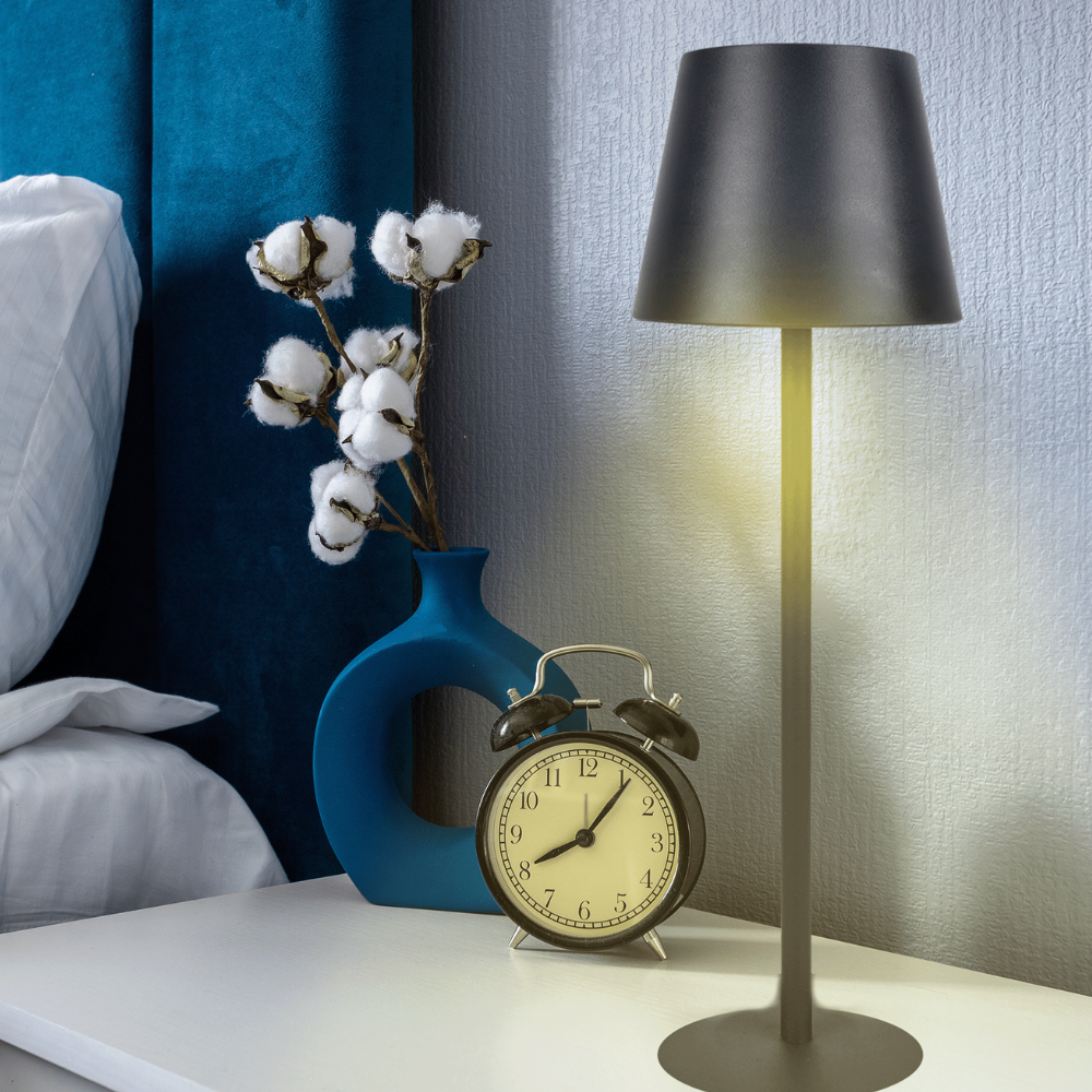 LUXULA LED-Tischleuchte mit Akku, Dimm- & CCT-Funktion, wiederaufladbar