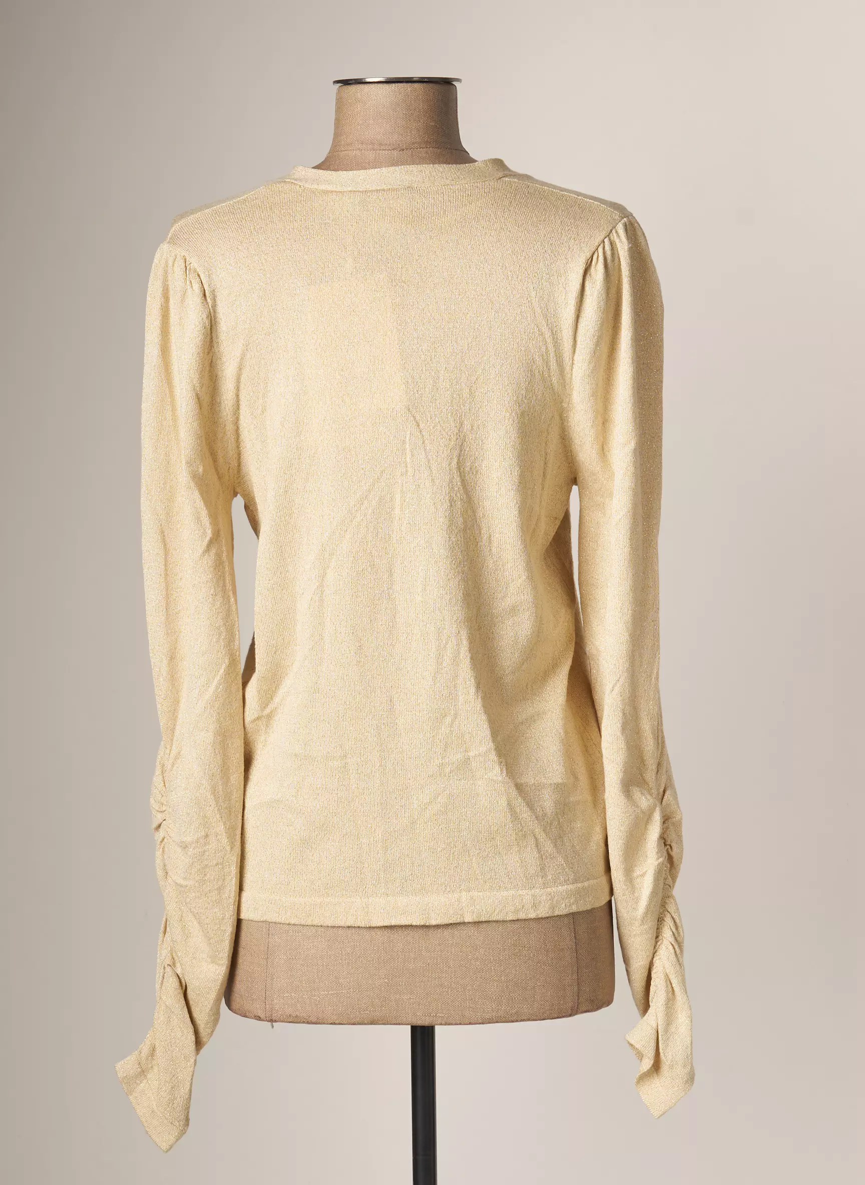 Ichi Cardigans Femme couleur beige