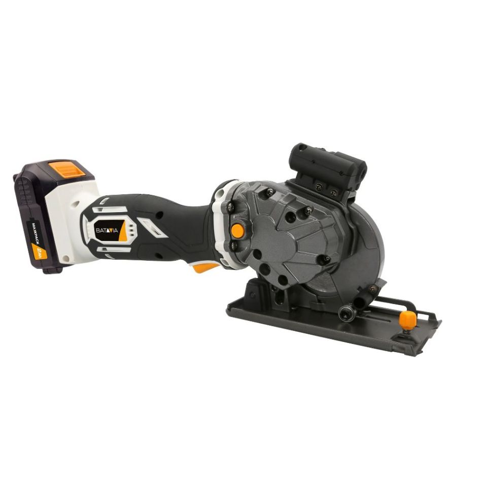 Batavia 7064048 MaxxPack ferăstrău circular manual mini fără fir de 18V, 89 mm, fără baterie și încărcător