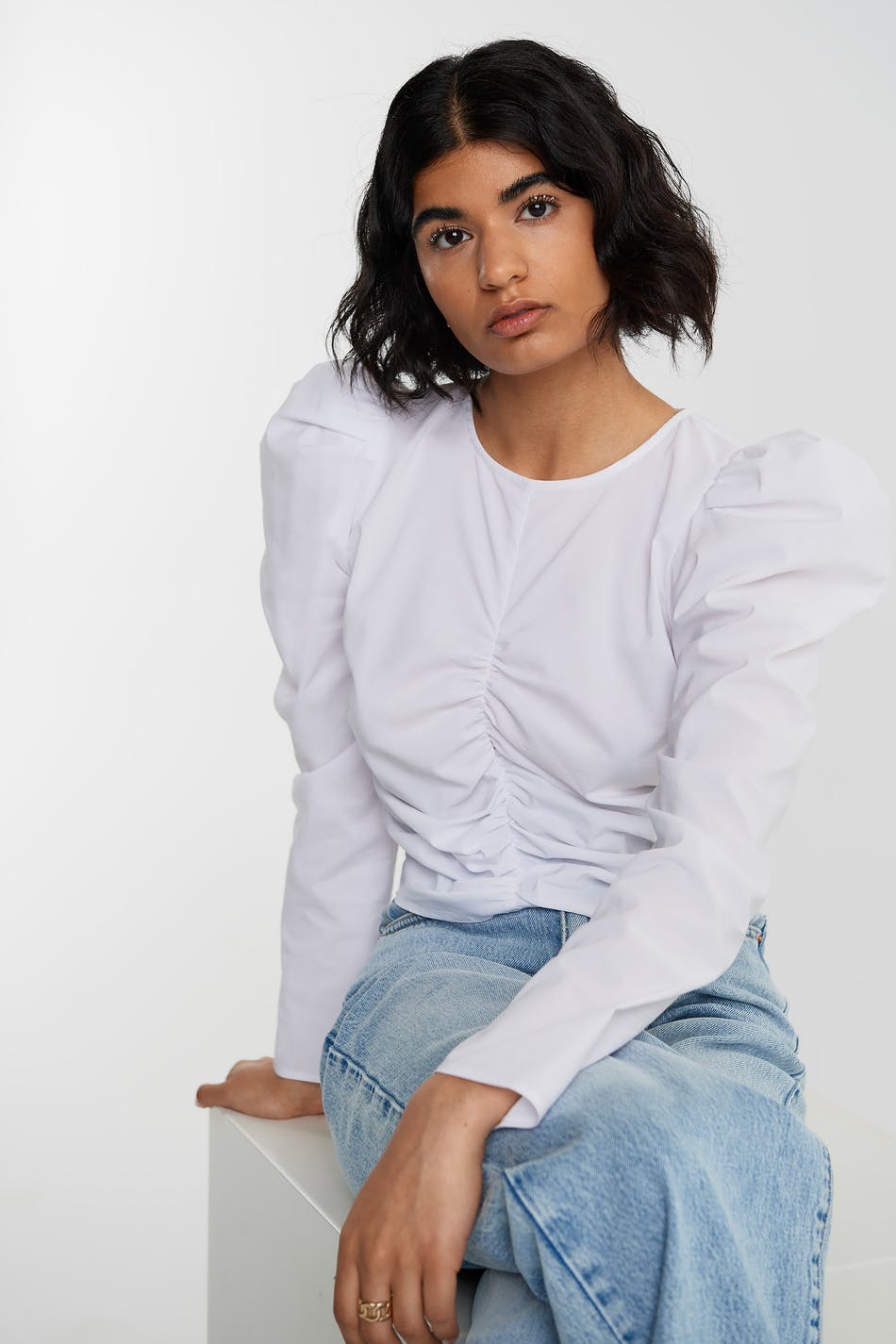 Rory poplin blouse