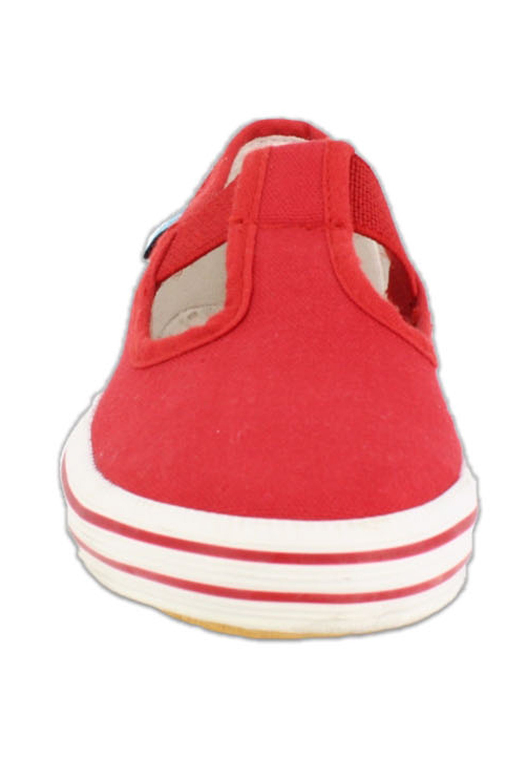 Beck Leichter Leinenschuh für Mädchen und Jungs, Hausschuh (für Drinnen und Draußen geeignet) Obermaterial + Futter aus 100% Baumwolle