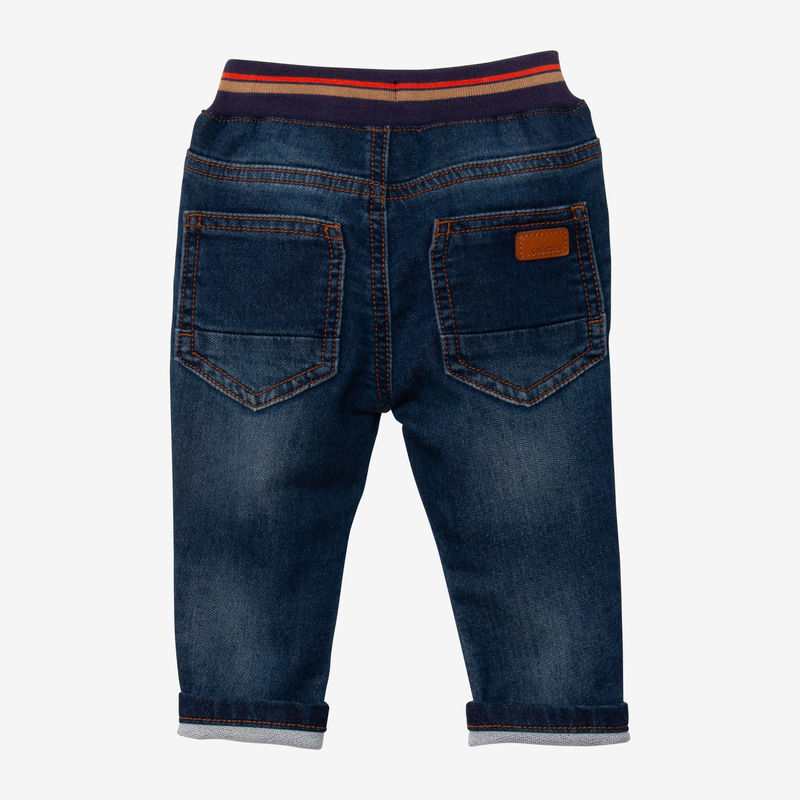 Jean garçon ceinture rayée Catimini