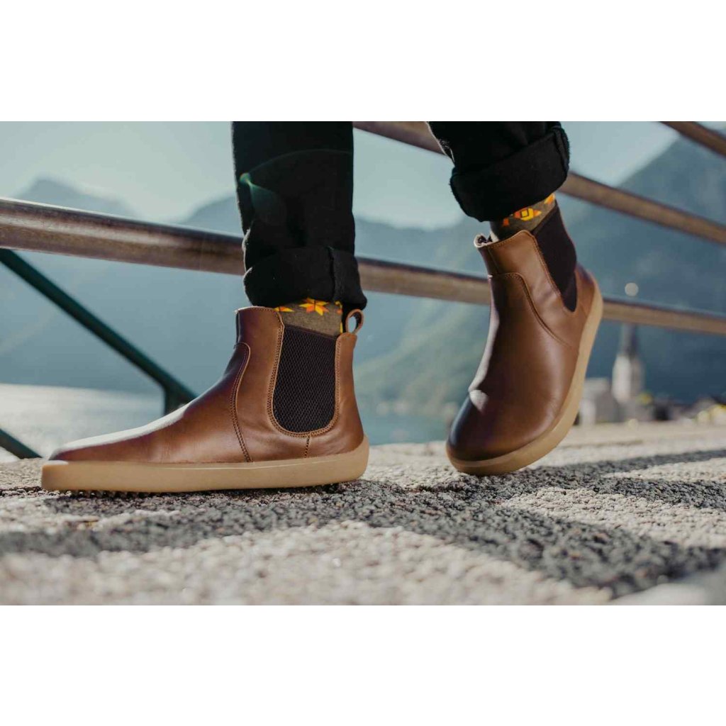 Be Lenka Entice Neo Dark Brown  Chelsea Barfußschuhe