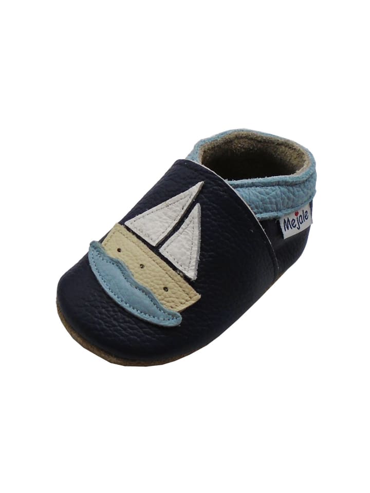 Yalion Leder-Krabbelschuhe 