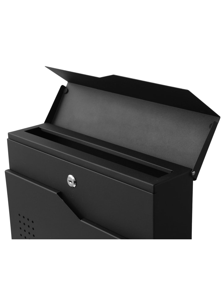 MCW Briefkasten B30 mit Zeitungsfach, Schwarz günstig kaufen onesize