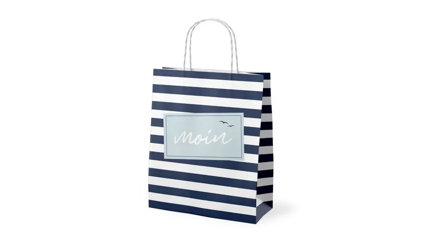 Geschenk für Dich Geschenktüte Moin Möwen