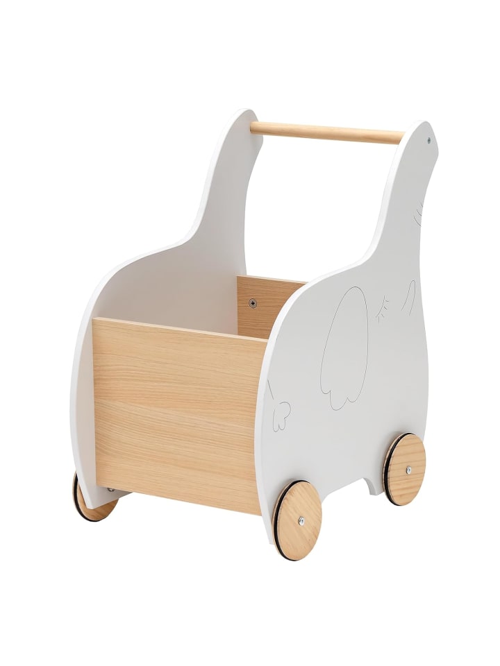 COSTWAY 2 in 1 Lauflernwagen in Weiß günstig kaufen 56 cm