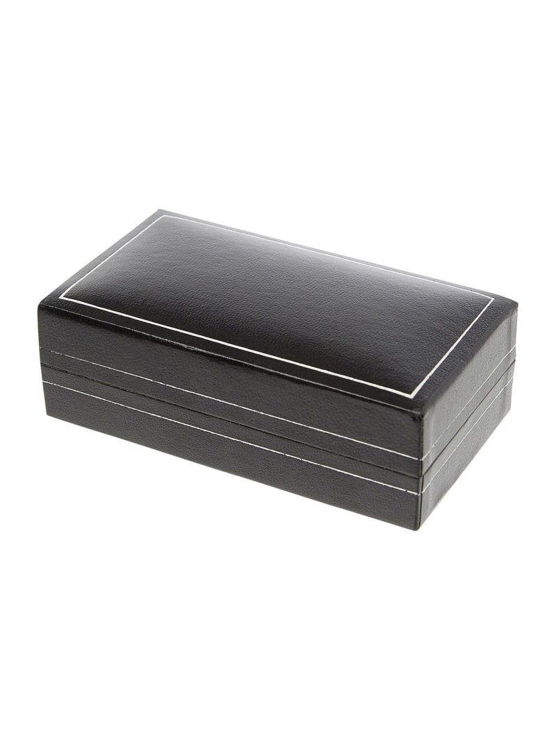 Manschettenknöpfe mit Kompass in silber