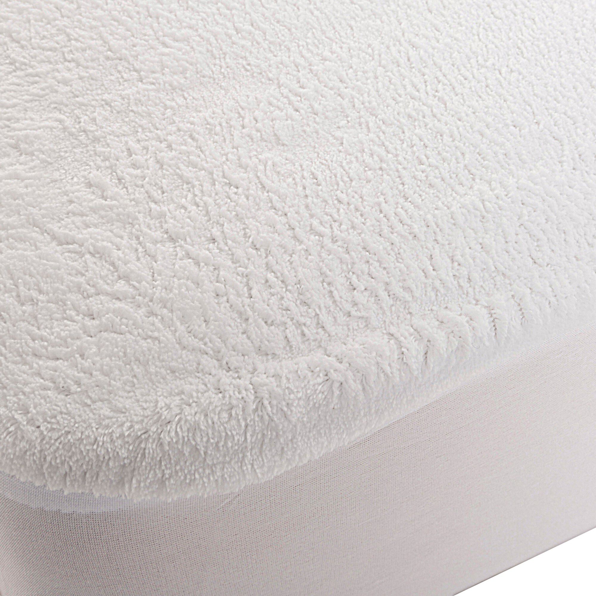 Protège matelas microfibre imperméable forme housse