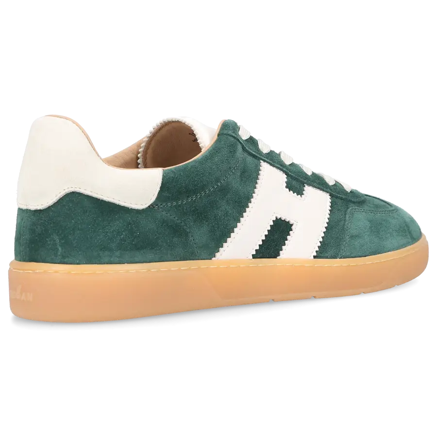 Hogan - Sneaker low H327 Veloursleder - grün