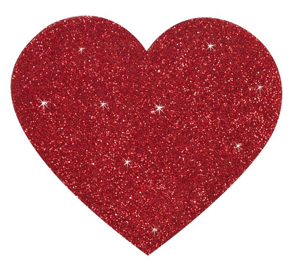 Cottelli ACCESSOIRES Brustwarzenabdeckung Cottelli ACCESSOIRES - Nippelsticker Herz