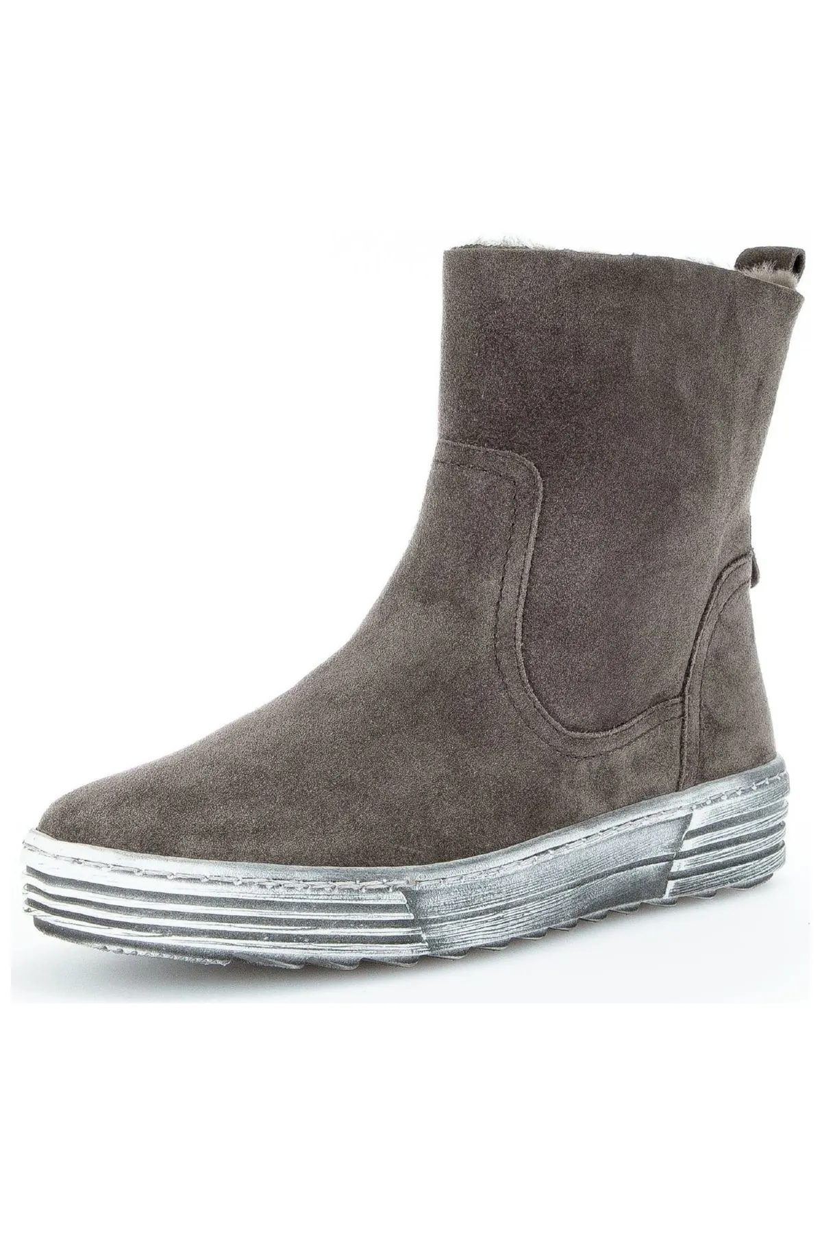 GABOR  Stiefelette - Beige - Blockabsatz