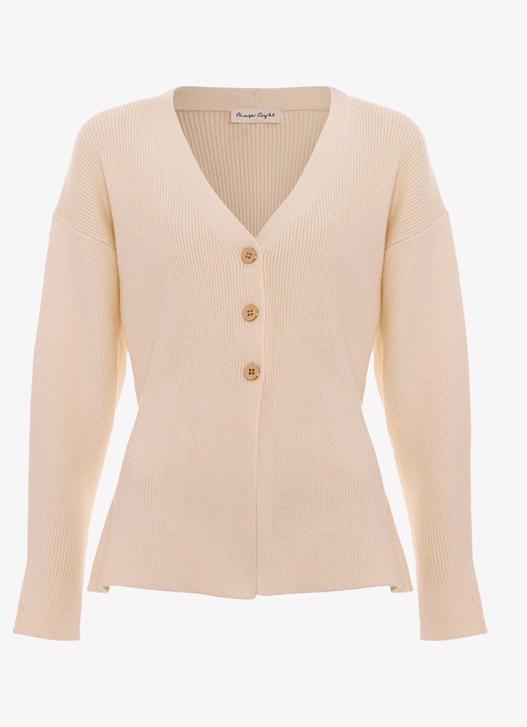 Vestă Phase Eight Shae din tricot fin cu decolteu în V