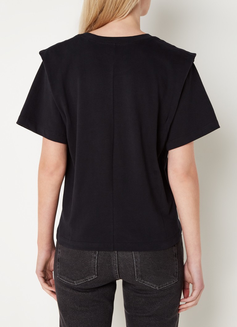T-shirt Isabel Marant Zelitos con dettaglio sulla spalla