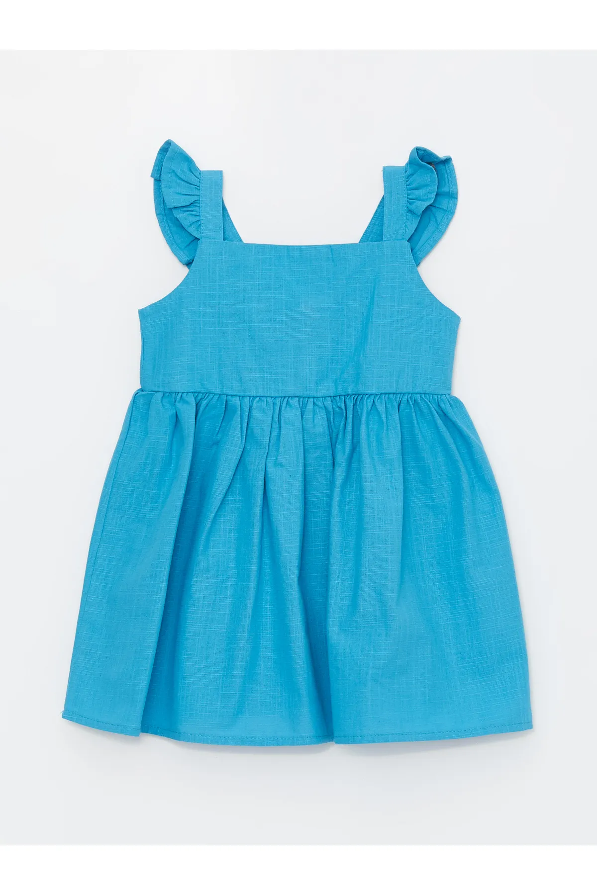 LC Waikiki  Basic-Babykleid für Mädchen mit quadratischem Ausschnitt und Trägern