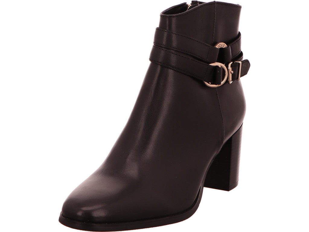REGARDE LE CIEL Stiefeletten schwarz Schlupfstiefelette Absatz Damen Schwarz