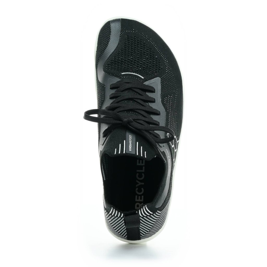 Vivobarefoot Primus Lite Knit M Obsidian Textile sportliche Barfußschuhe