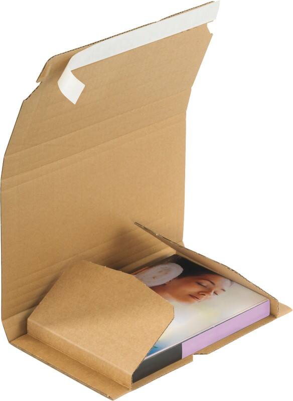 RAJA Buchkarton 1-wellig Pappe 220 (B) x 310 (H) mm Braun 25 Stück