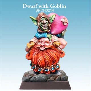 Dwarf with Goblin