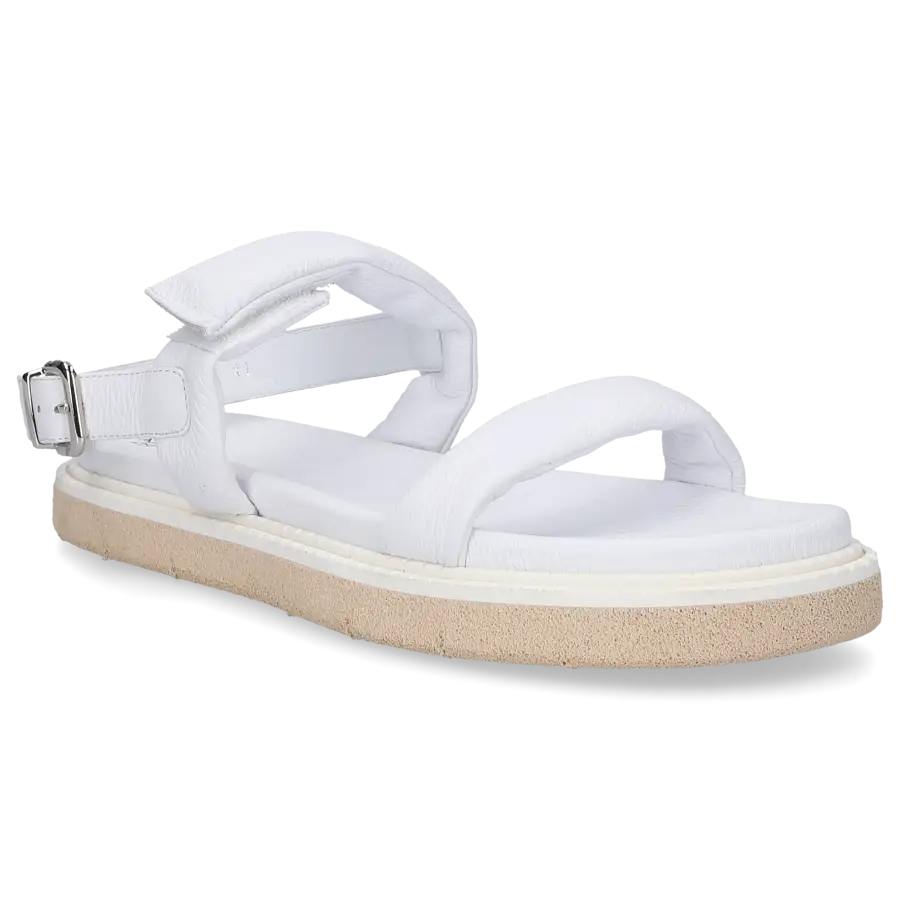 Truman's - Sandalen 9584 Hirschleder - weiß