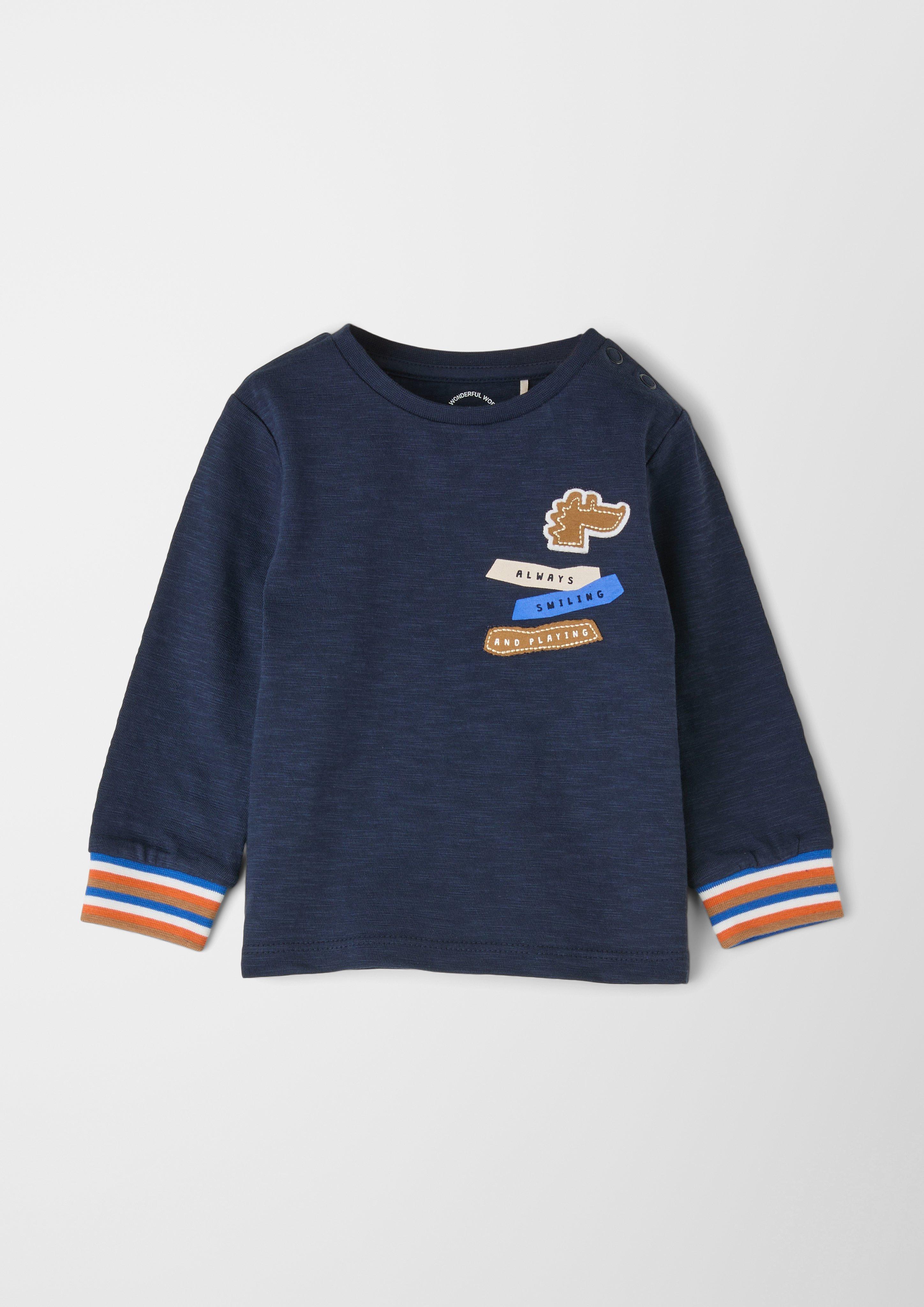 Longsleeve mit Flammgarn-Struktur  2118364-5952