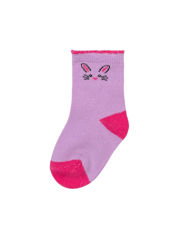 Minoti 5er-Set: Kurzsocken NBG SOCK 35 in lila günstig kaufen