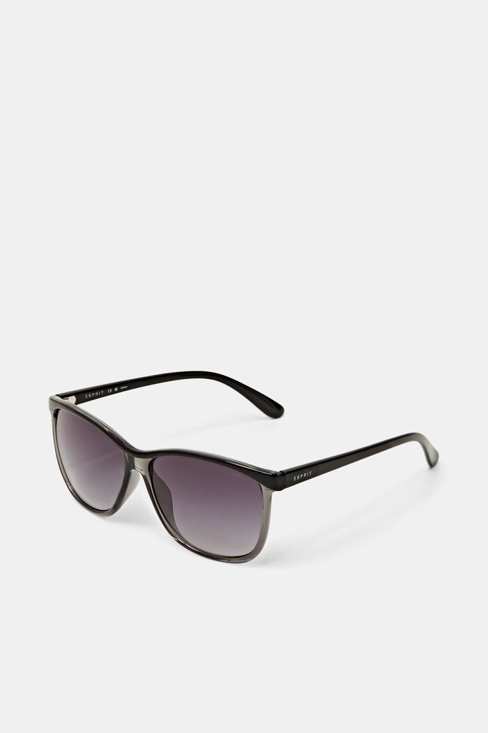Sonnenbrille mit semitransparentem Rahmen